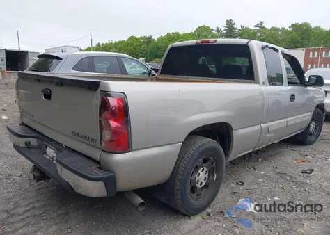 2004 Chevrolet Silverado 1500 Ls из США, поврежденный, VIN 2GCEC19T441176768